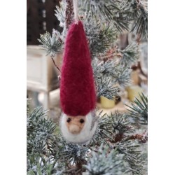 Tomte i tovad ull